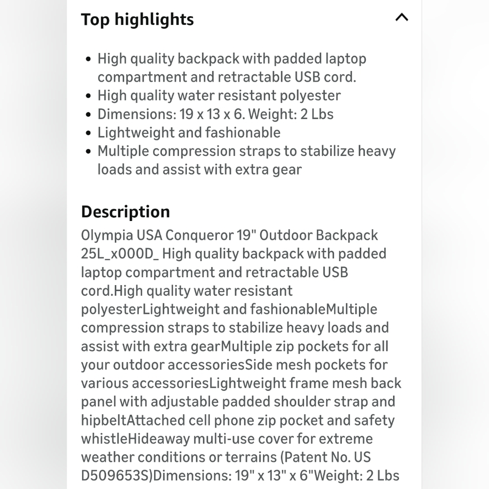 Backpack, like new! - Picture 8 of 8